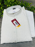 Cotton kurta pajama | white chikankari kurta