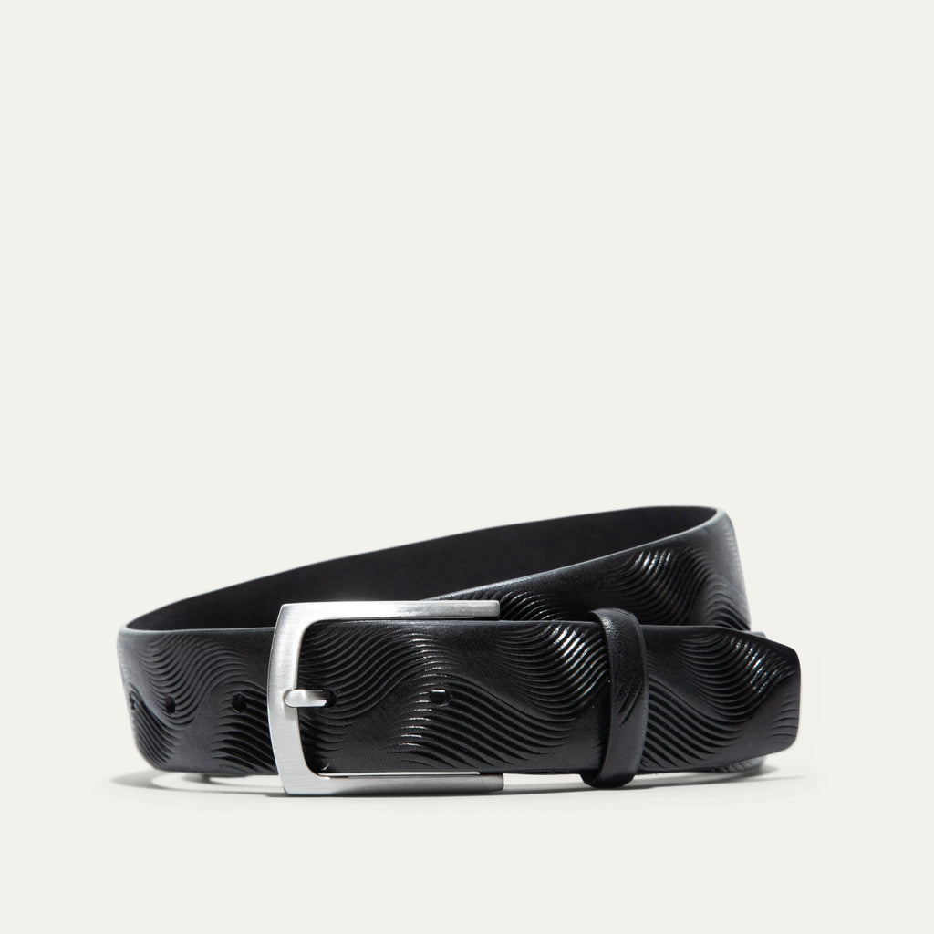 WAVE EMBOSSED BELT