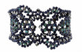 Giulia Handwoven Bead Cuff Bracelet
