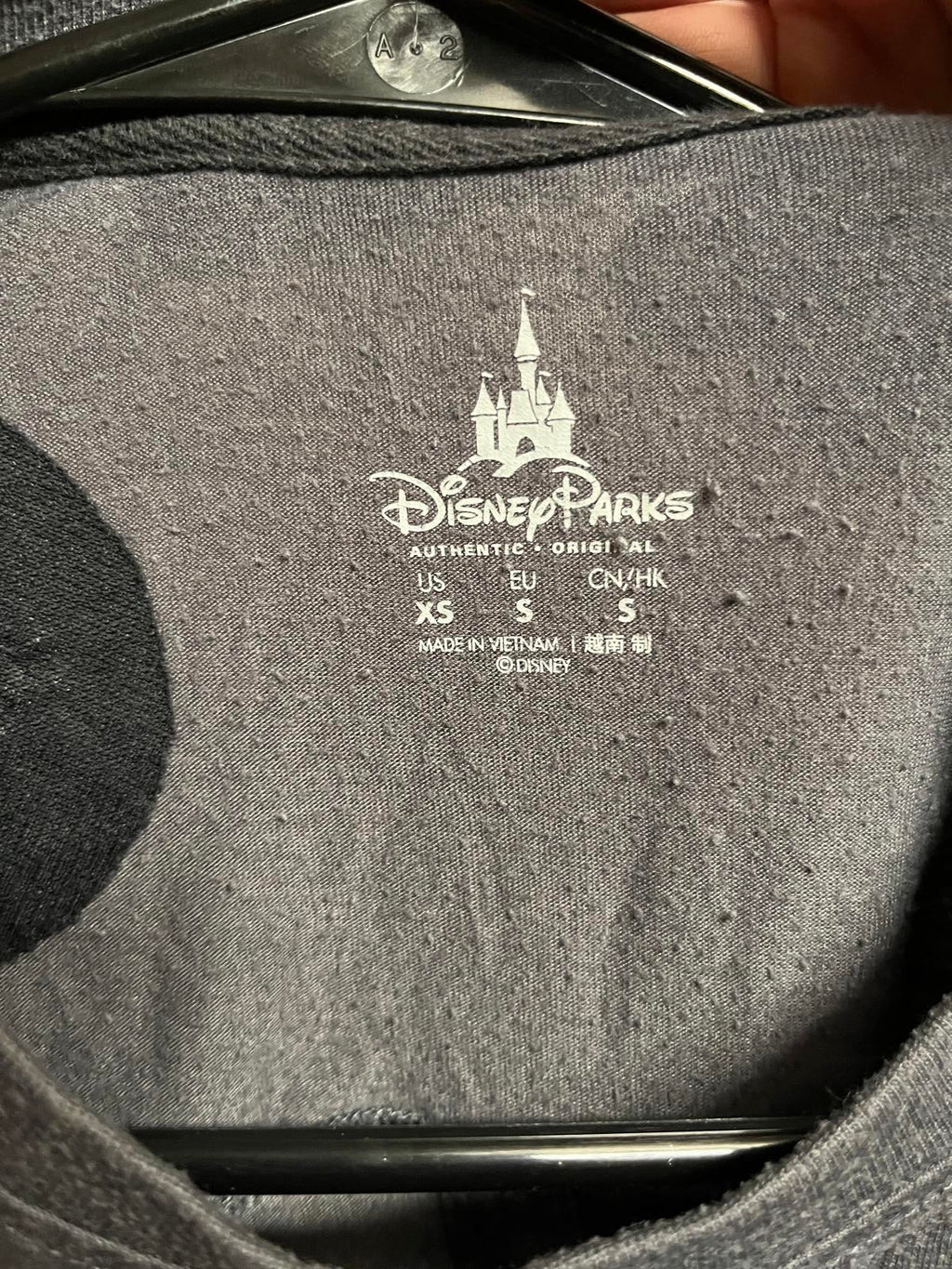 Disney Tee Mickey Rock n Rollercoaster Woman's Laced Back	XS