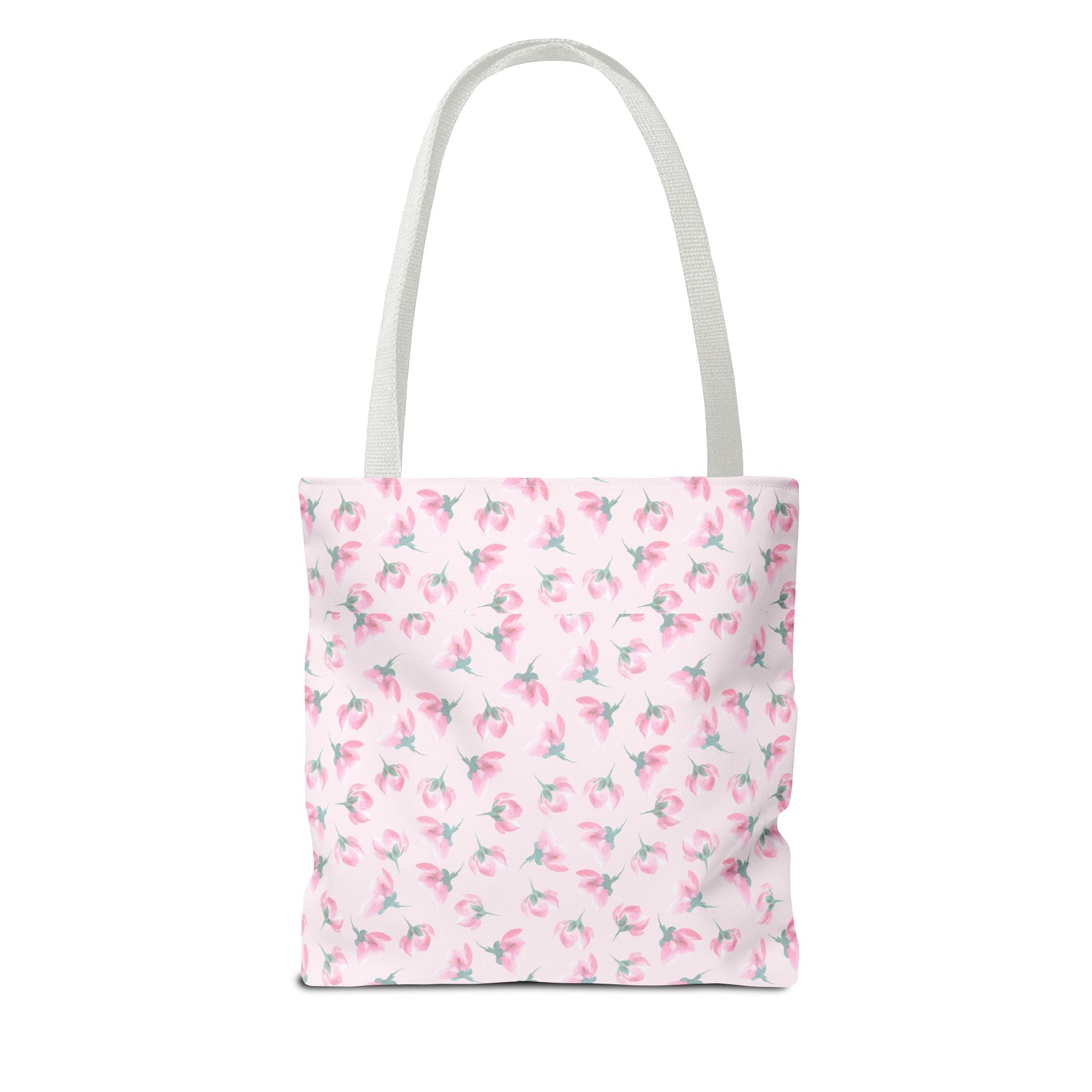 Customizable: Chic Floral Tote Bag, Versatile Shopping Bag, Pretty Grocery Tote, Cute Beach Bag, Stylish Gift for Her