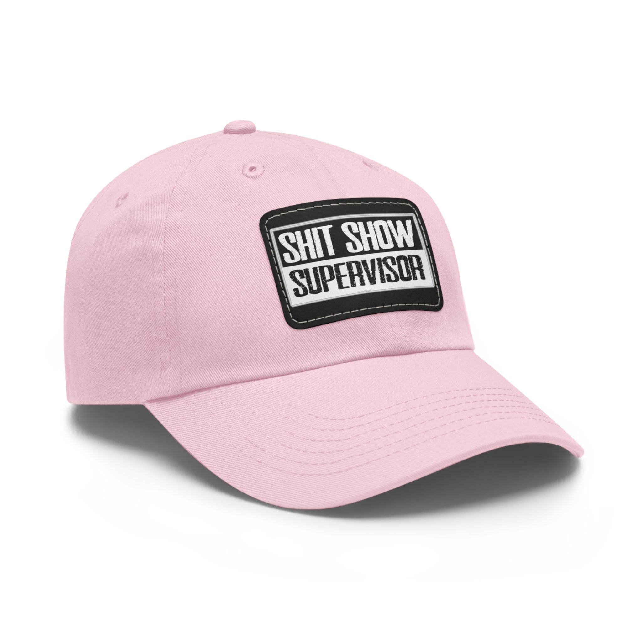 Shit Show Supervisor Hat with Leather Patch