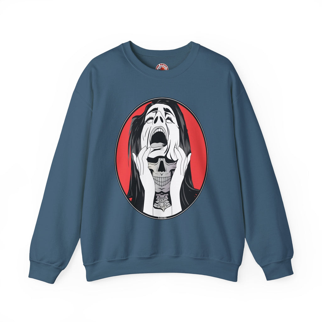 Skull Woman Crewneck Sweatshirt