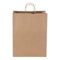 Duro Bag Mart Dubl Life 13" x 7" x 17" Natural Kraft Shopping Bag with Handles, FSC Certified, Compostable, Recycled Content, 60# (QTY 250), SKU 87128