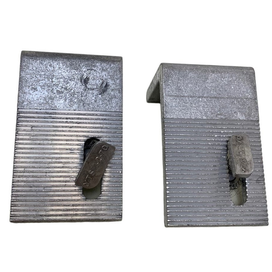Lot of 2 New Assembled Slotted L Foot Mill 461009 Mounting Brackets