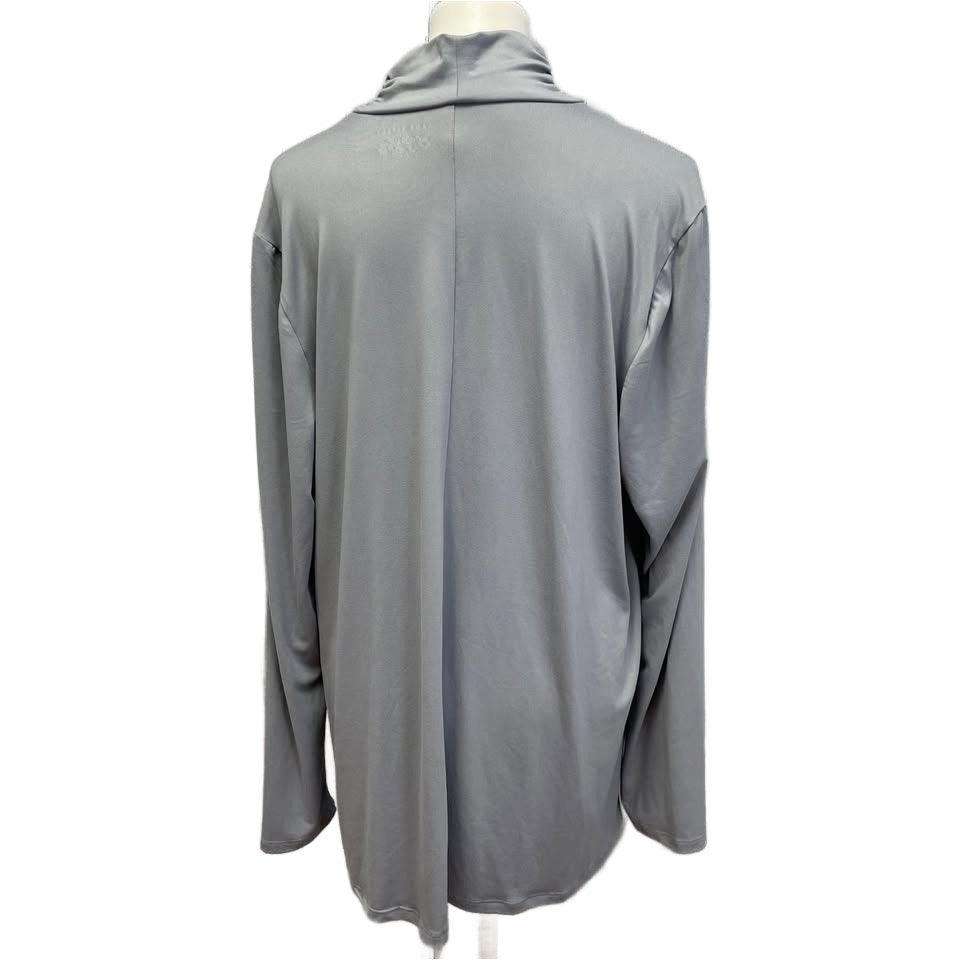 Lane Bryant Womens Plus Size 22/24 Flowy Polyester Blend Long Sleeve Turtleneck