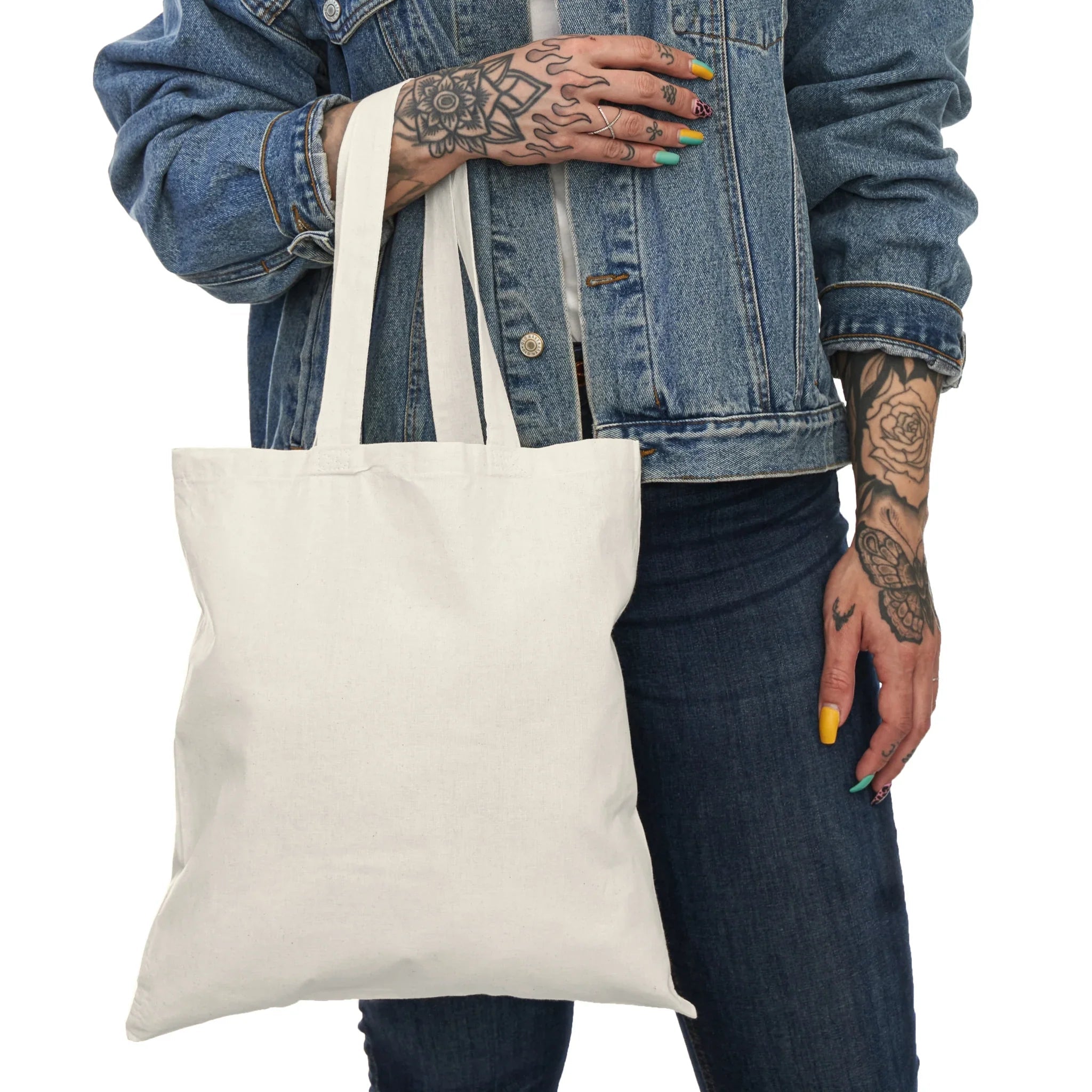 Beauty Is All Around Natural Tote Bag