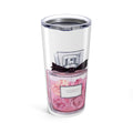 Customizable: Floral Perfume Tumbler 20oz | Elegant Drinkware Gift | Perfect for Birthdays, Weddings, Anniversaries, Floral Lovers, Home Decor