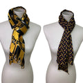 Mizzou Womens Fashion Polyester Scarf University Missouri Columbia Tigers Logo