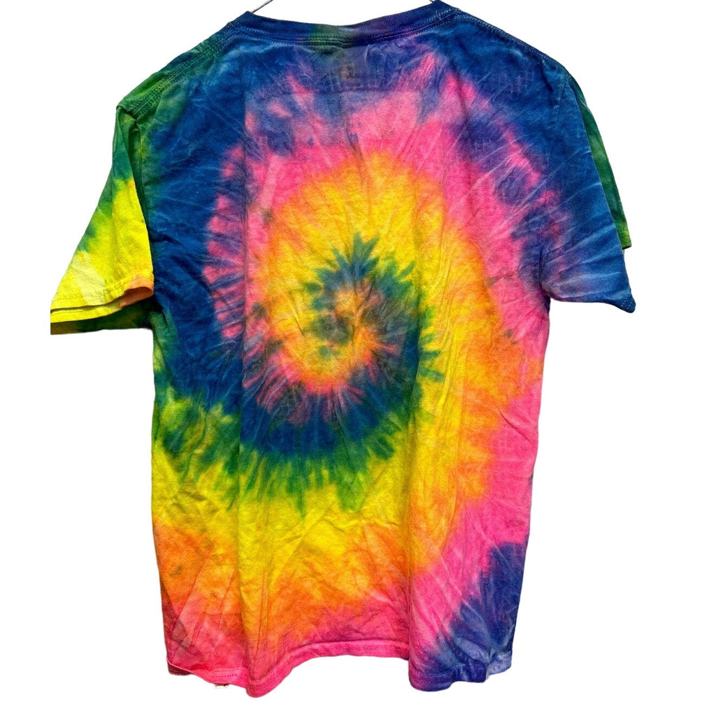 Destin Florida Youth Large Short Sleeve Cotton Tie Dyed Crew Neck Tee Shirt