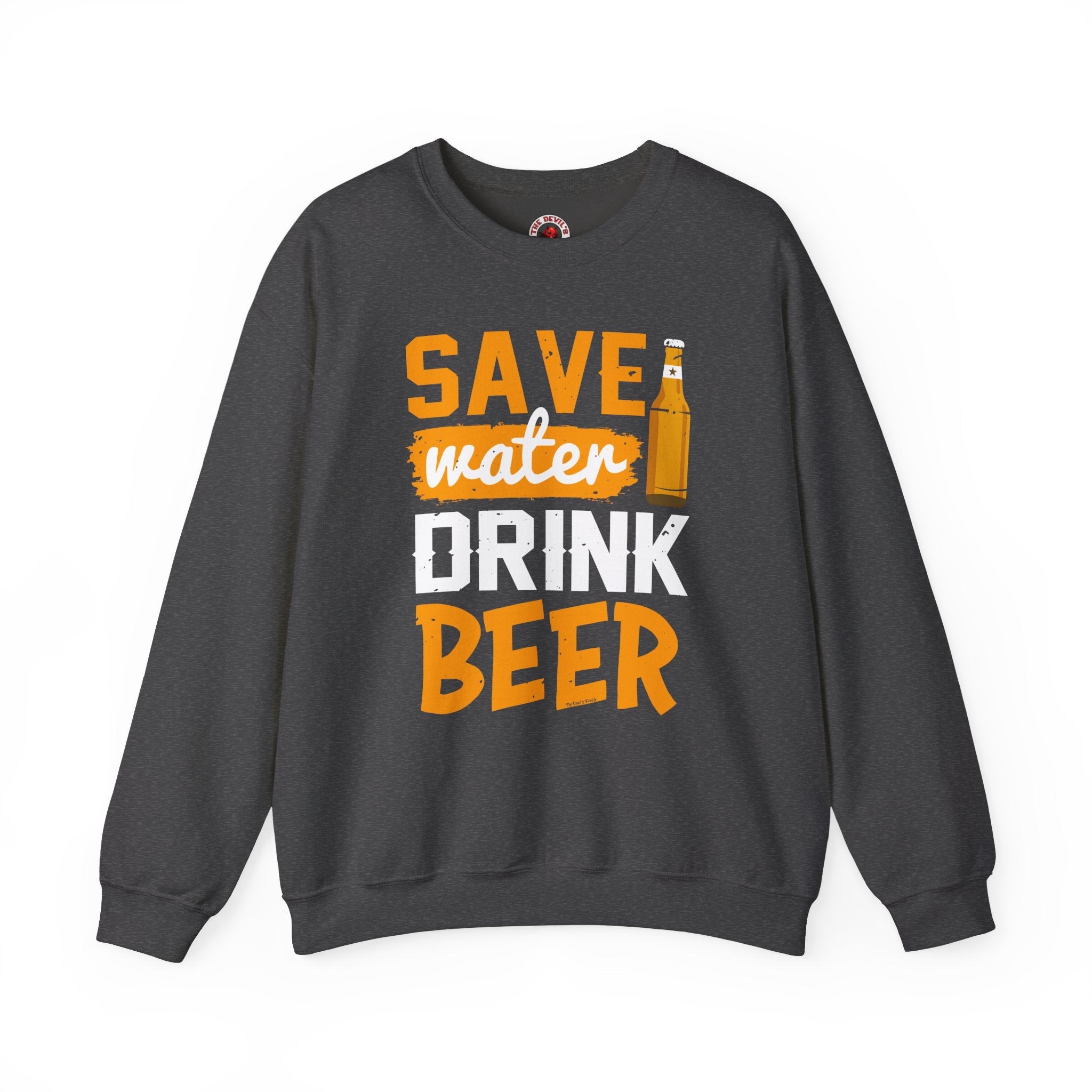 Save Water Drink Beer Crewneck Sweatshirt