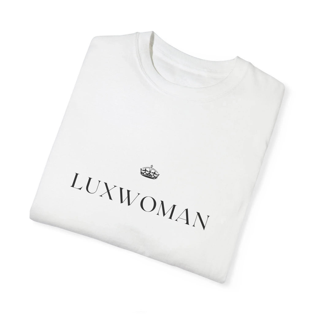 LUXWOMAN Soft 100% Cotton Comfort Tee