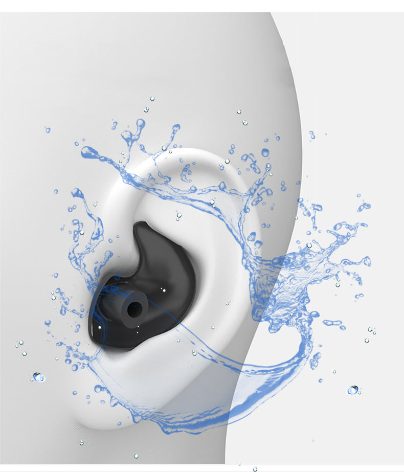 Silicone waterproof earplugs for professional swimming earplugs