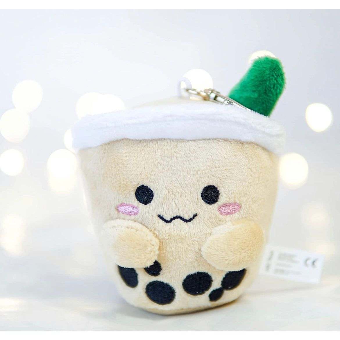 ABC Boba Tea Plush Orignial Cute Stuffed Animal Toy for Wallet, Backpack or Purse 5"