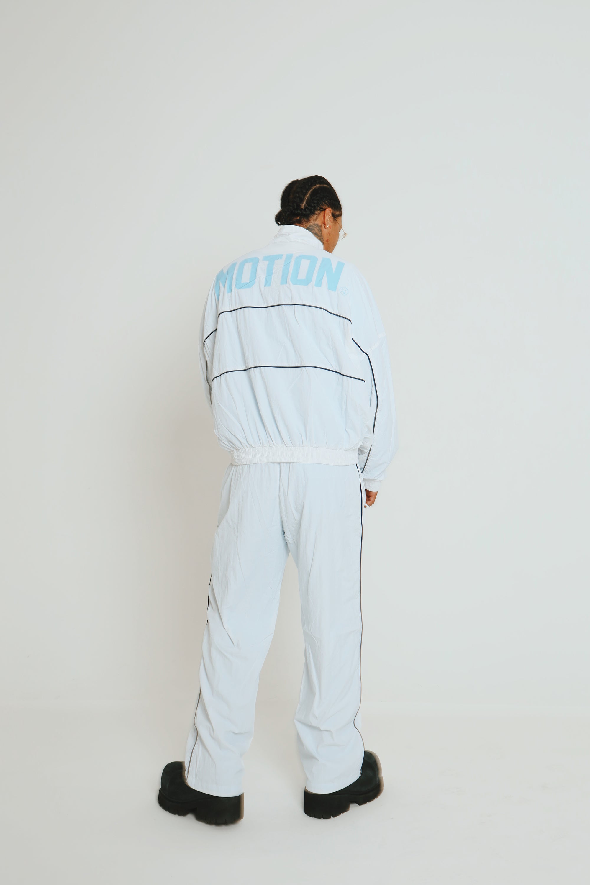 Lightweight Utility Track Pants – Slight Baggy Fit Streetwear Pants