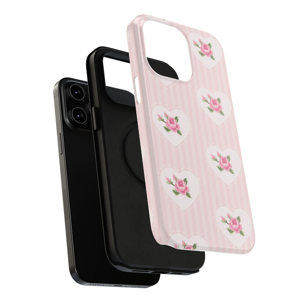 Customizable: Floral Heart Phone Case