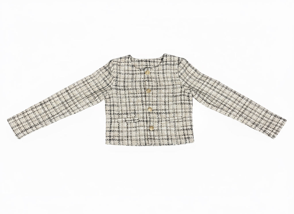 AA Lavender Tweed Jacket