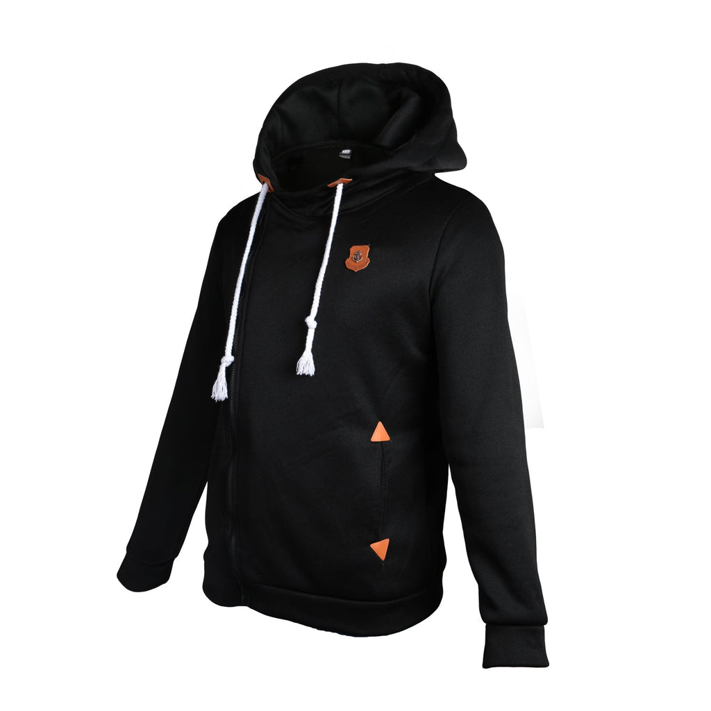 Ladies Full Zip-Up Hoodie Sweatshirt