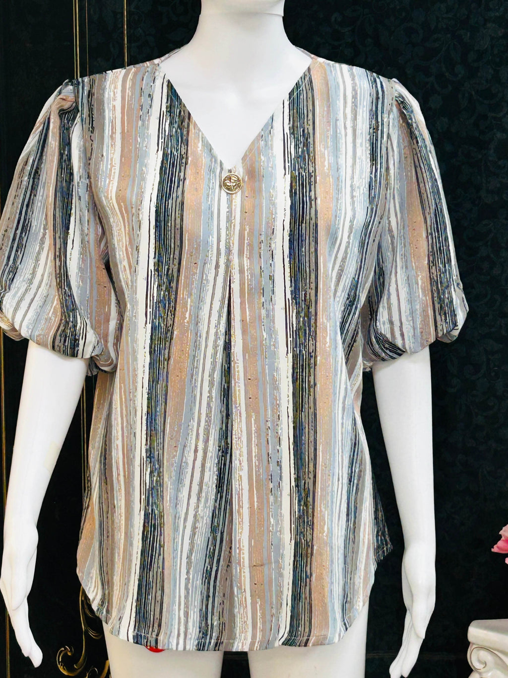 Chiffon short kurti