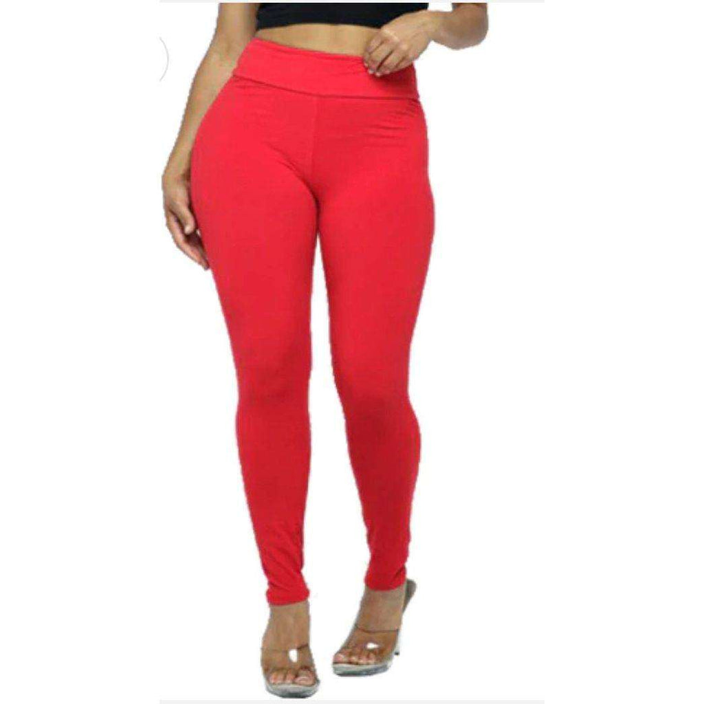 SOLID SEAMLESS LEGGINGS - PLUS