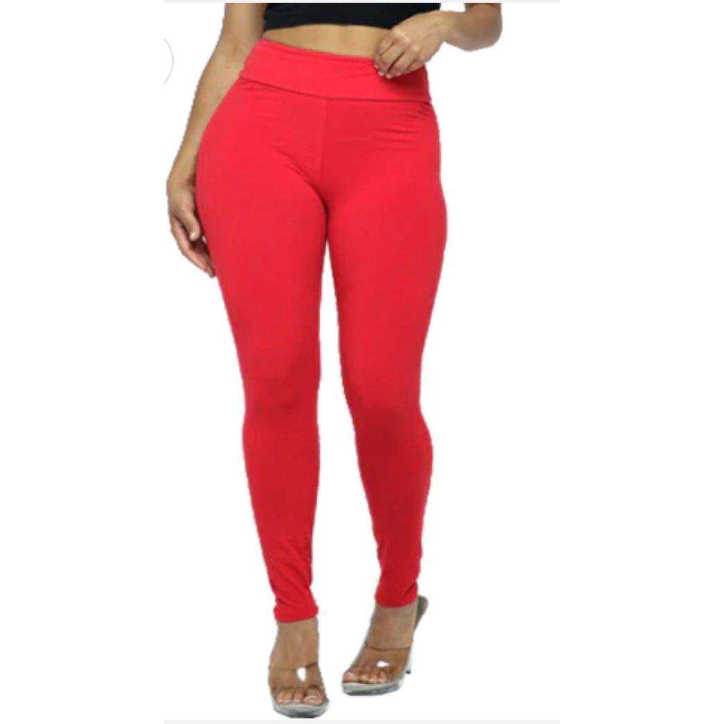 SOLID SEAMLESS LEGGINGS - PLUS