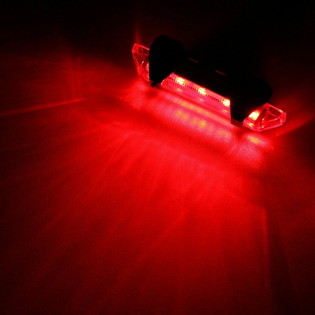 USB Rechargeable LED Bicycle Headlight Bike Head Light Cycling Rear Front Lamp Bike Light Rainproof USB Rechargeable LED Bicycle Light