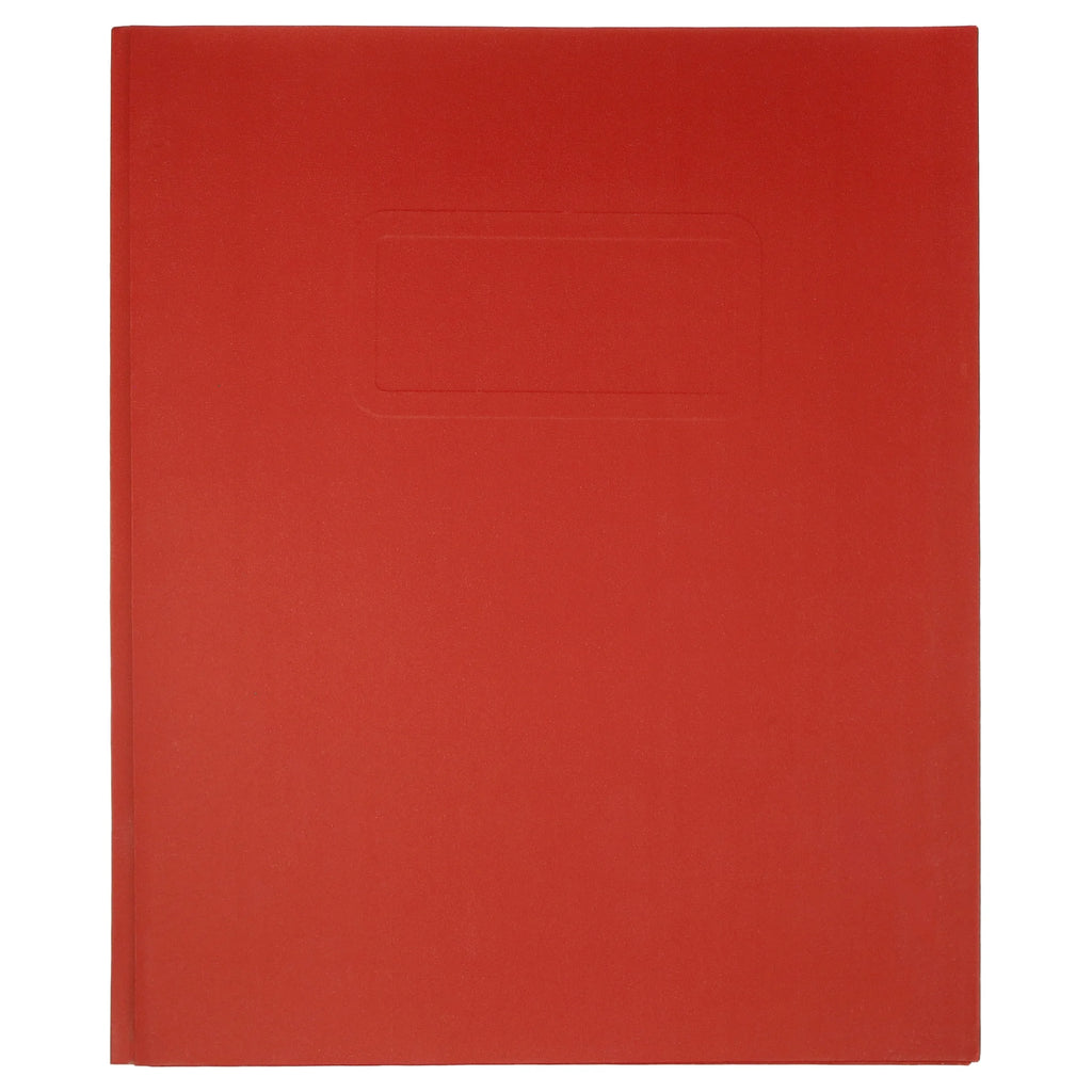 (10 Pack)  3-Prong Paper Folder, Solid Red Color, Letter Size