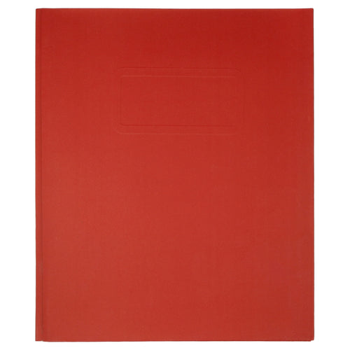 (10 Pack)  3-Prong Paper Folder, Solid Red Color, Letter Size
