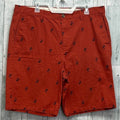 Old Navy Mens Size 40 Ultimate Slim Stretch Cotton Palm Tree Board Golf Shorts