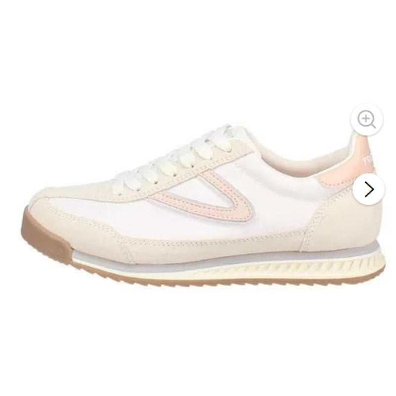 New In Box Tretorn Womens Size 11 Pink Hailey Leather Lace Up Athletic Shoes