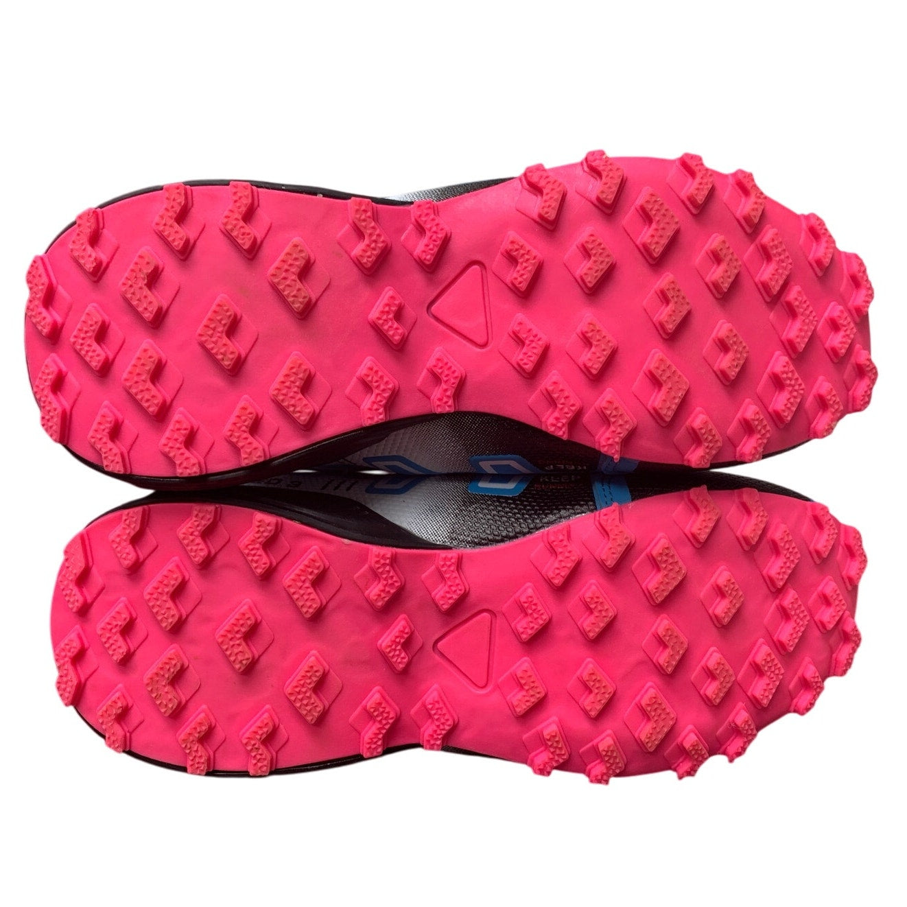 Hoverkickes Womens Size 7.5 Pink Blue Lace Up Breathable Hiking Walking Shoes