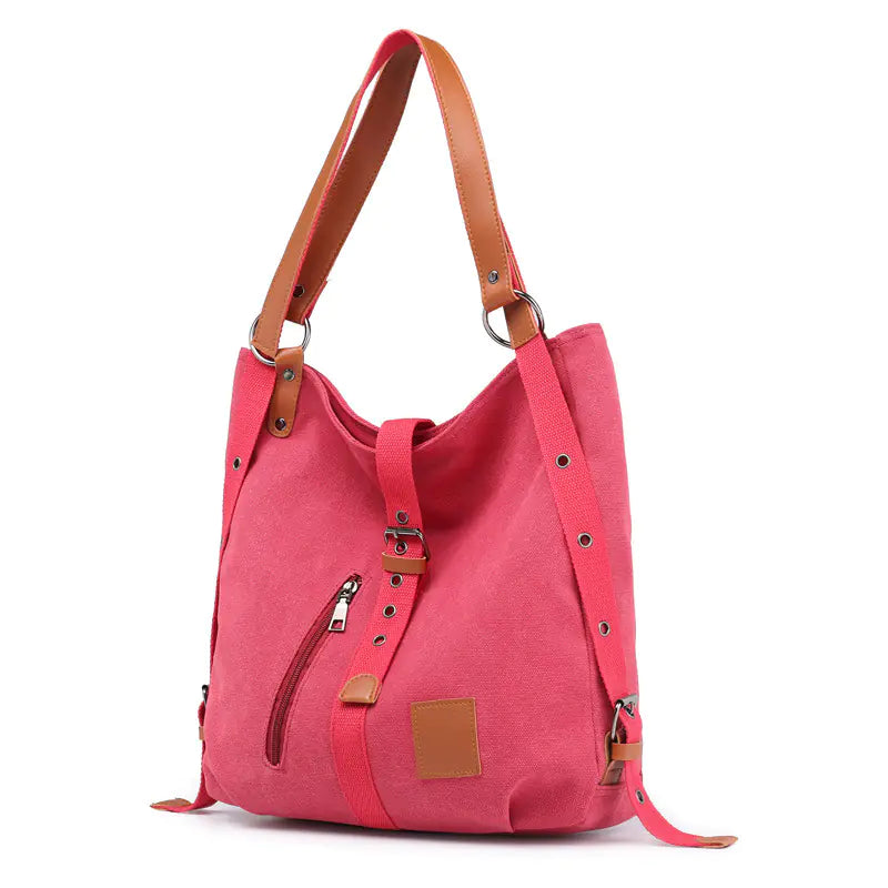 Canvas Women's Bag, Shoulder Tote, Casual Handbag