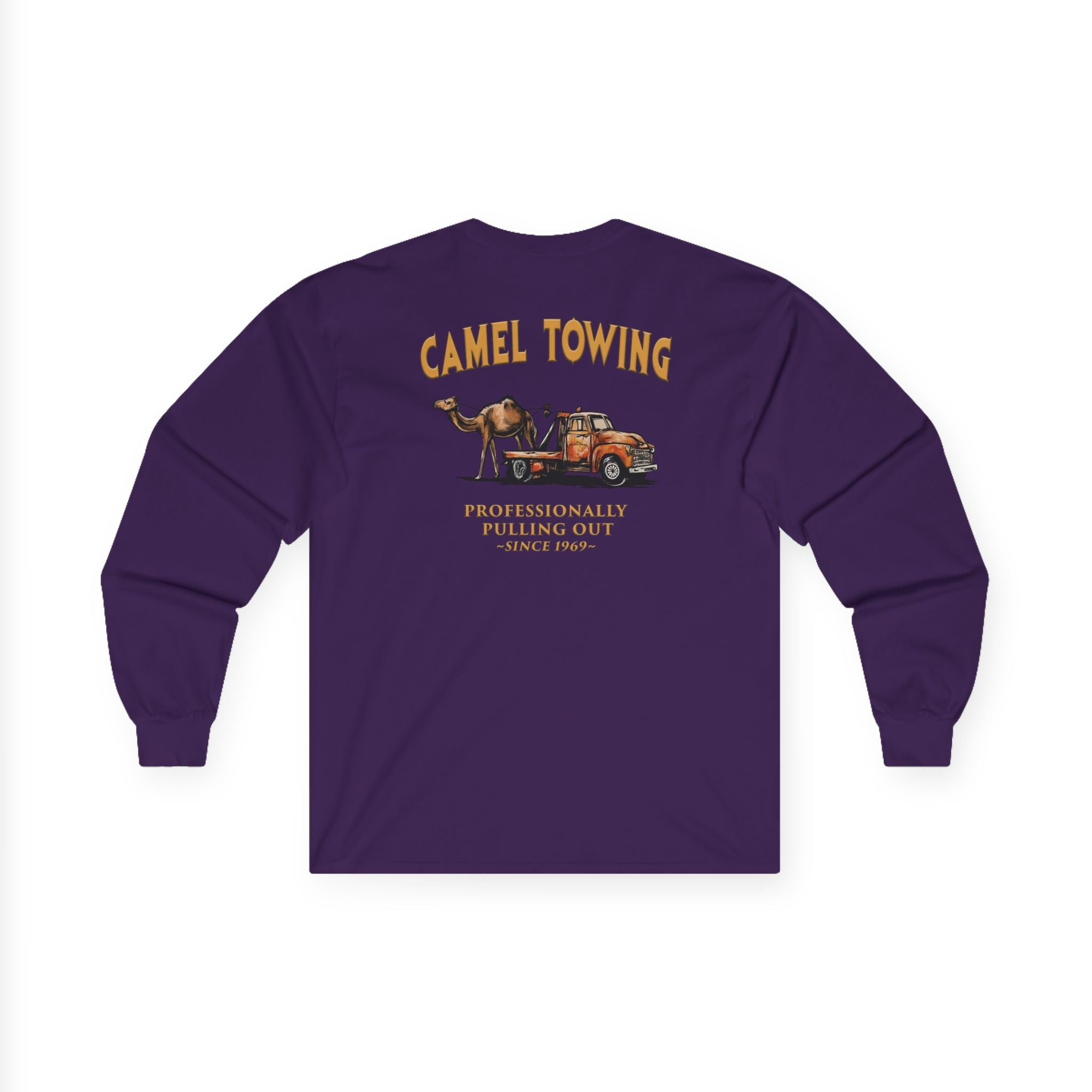 Camel Towing Back Long Sleeve Tee