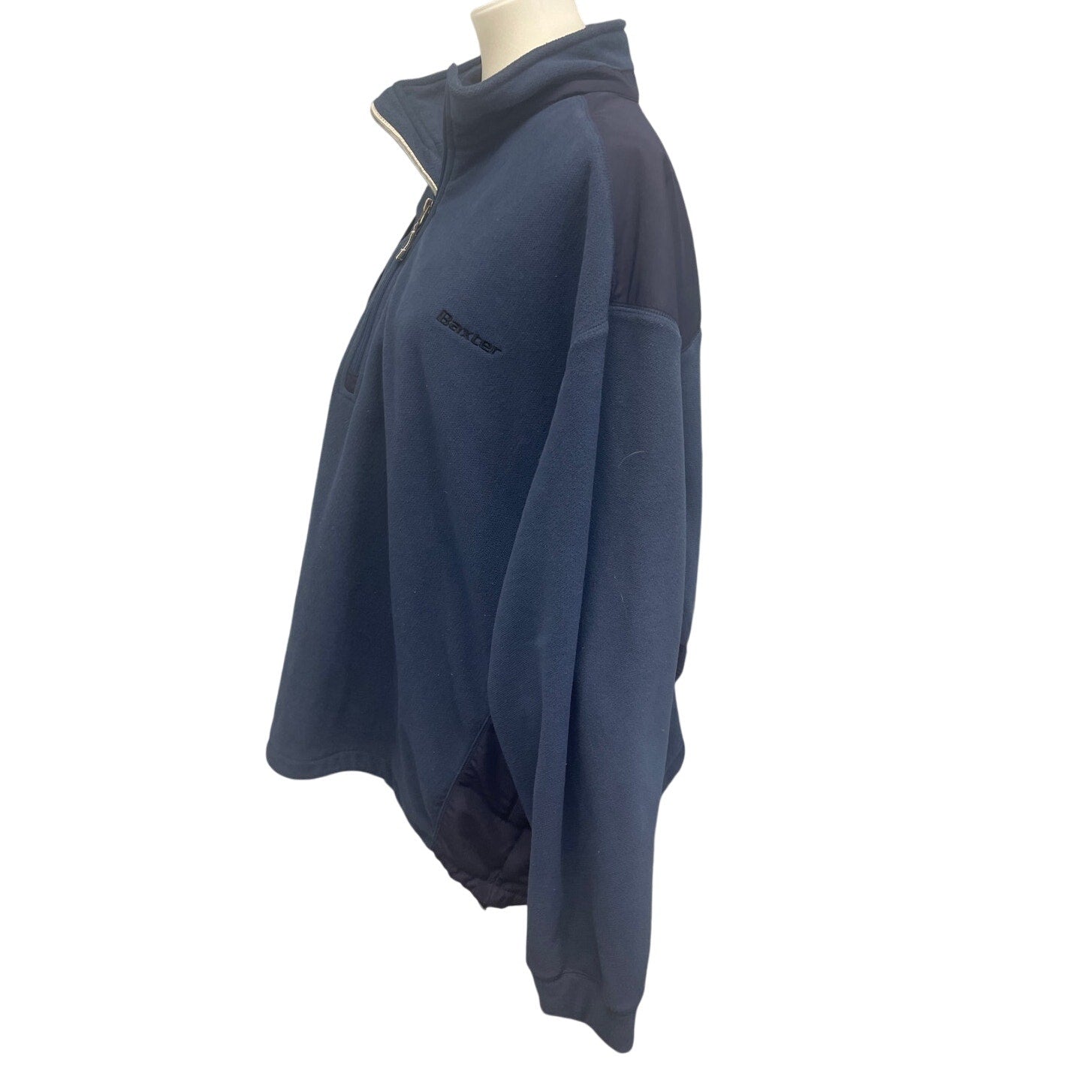 Page & Tuttle Mens 3X 100% Polyester Long Sleeve Quarter Zip Pullover Jacket