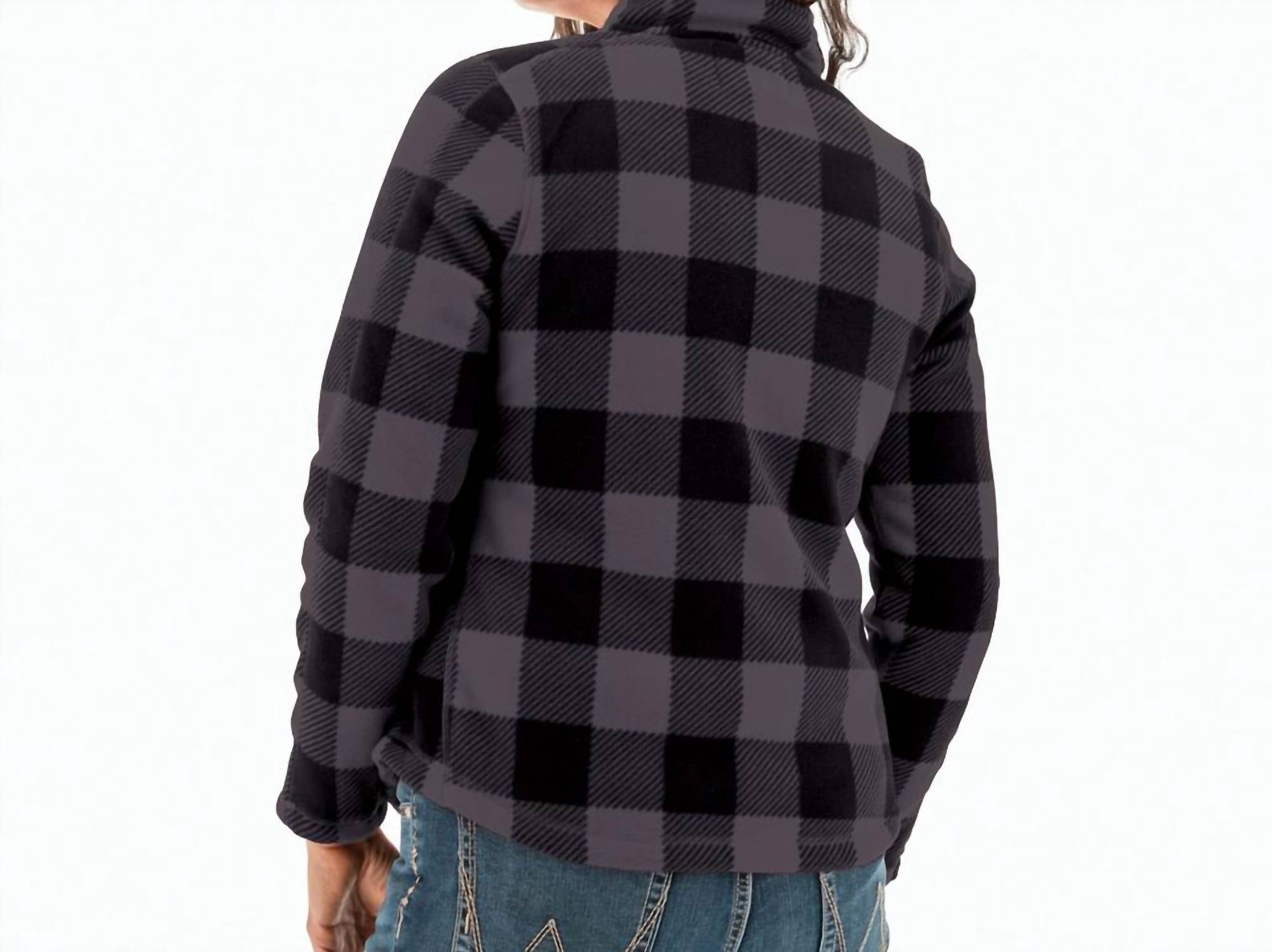 Payette Long Sleeve Plaid Jacket