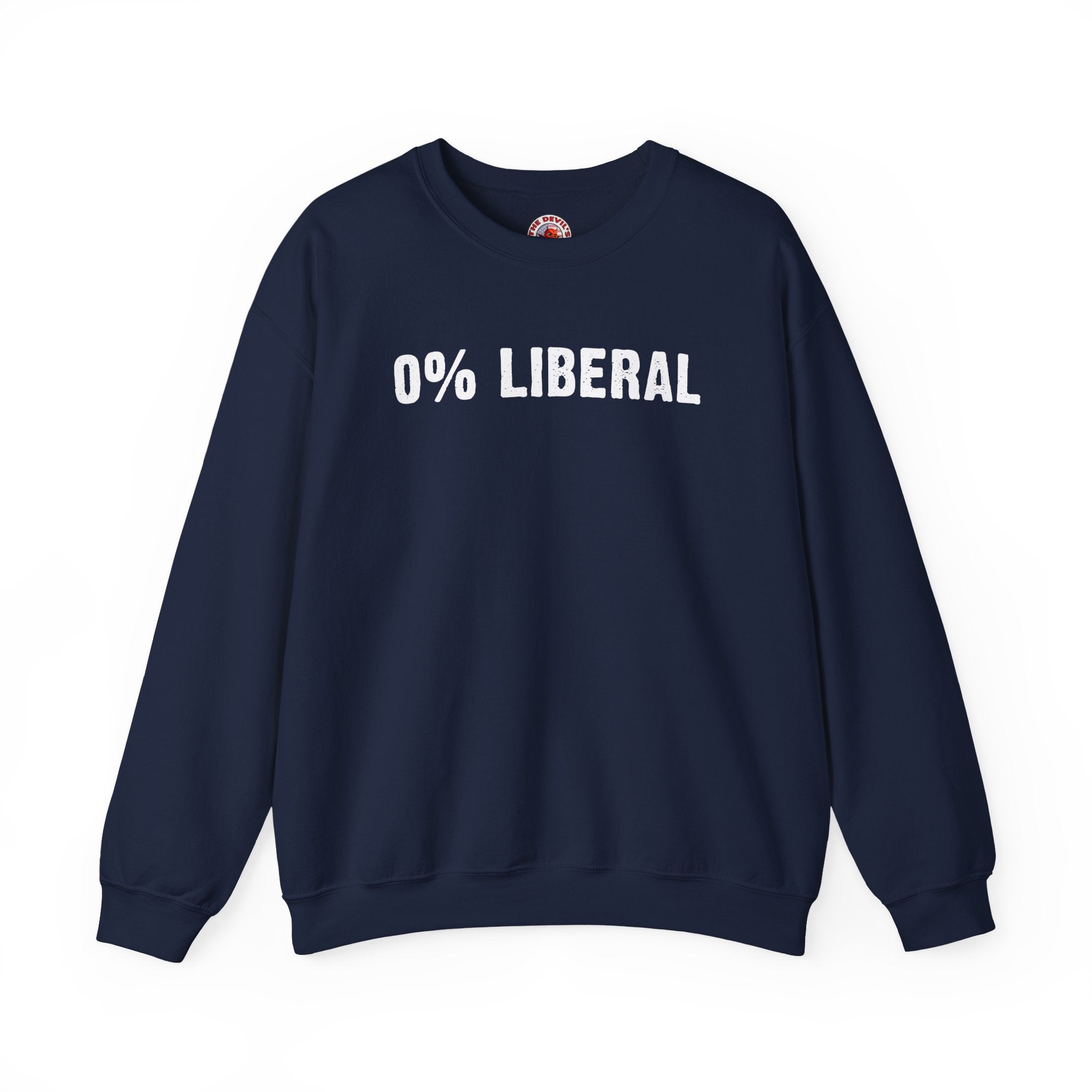 0% Liberal Crewneck Sweatshirt