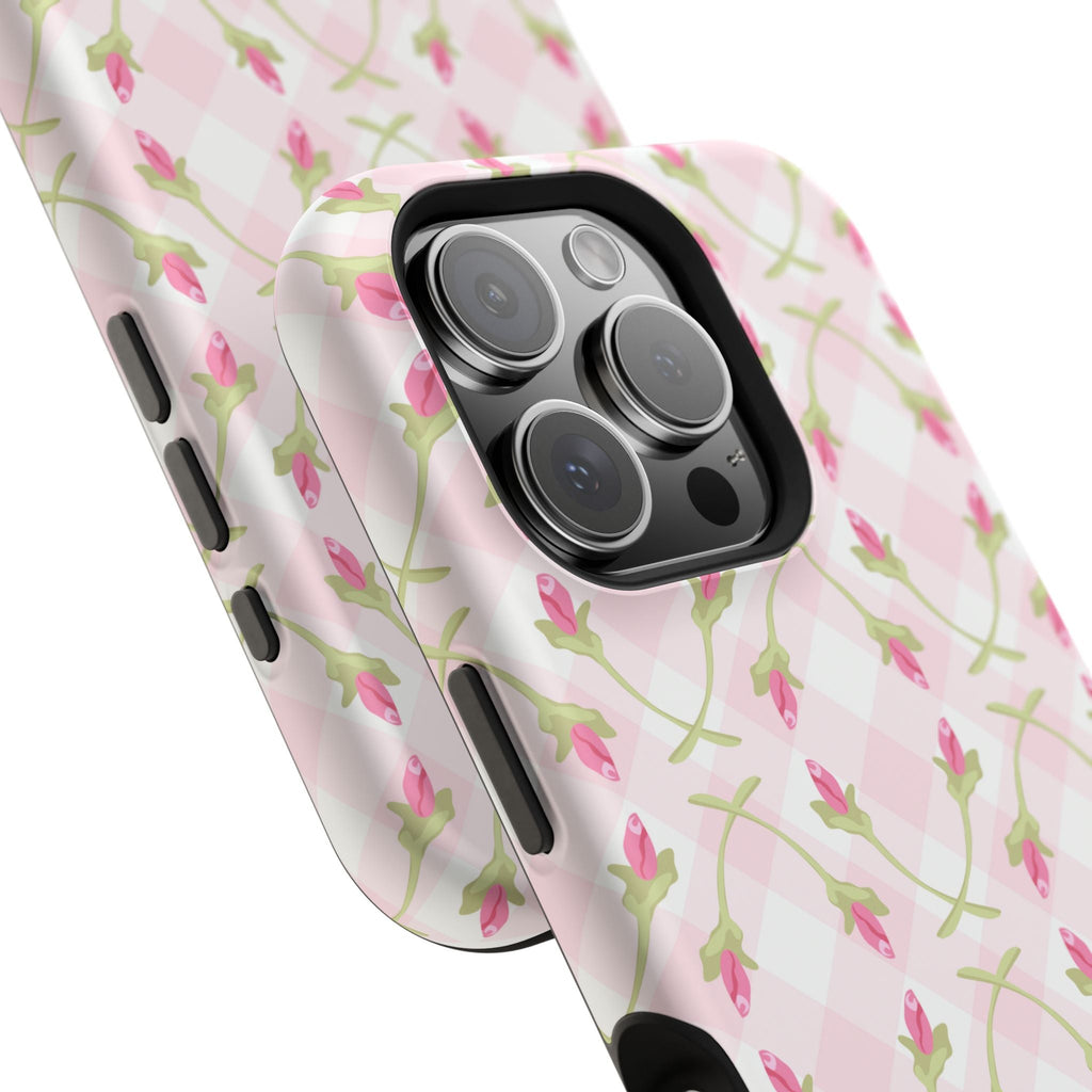 Customizable: Floral Impact-Resistant Phone Case