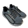 New In Box Hi-Tec Mens Size 9.5 Black Gray Mesh Lace Up Athletic Tennis Shoes