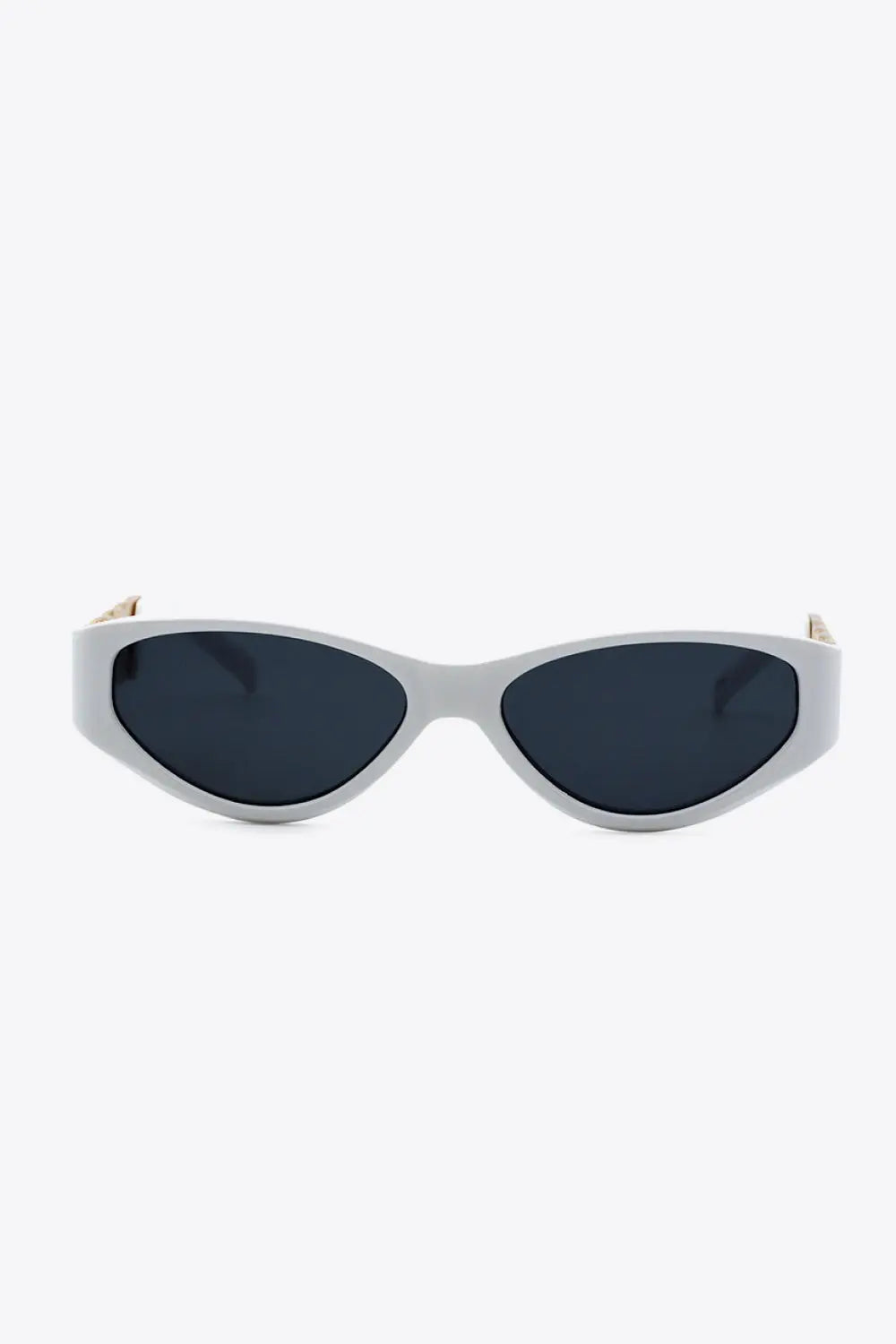 Chain Detail Cat Eye Sunglasses – UV400 Fashion Shades