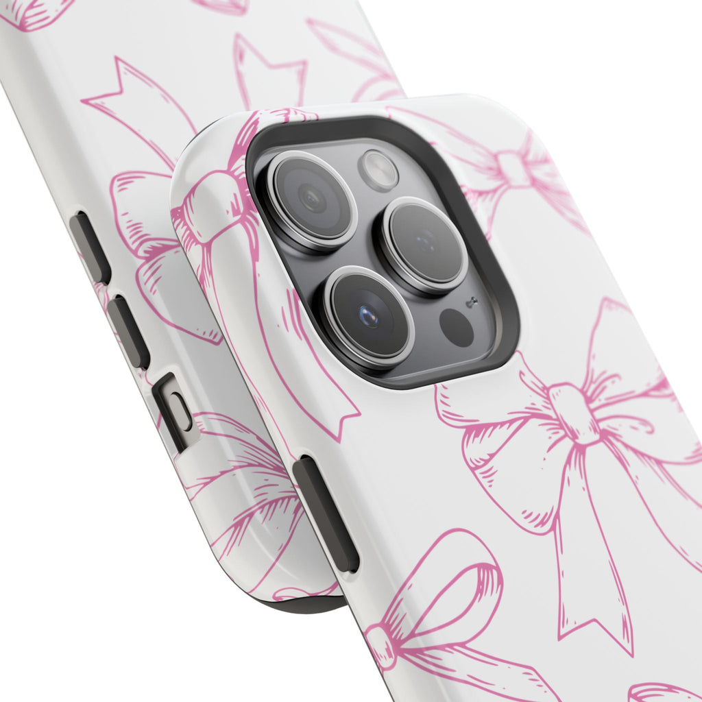 Customizable: Cute Bow Pattern Phone Case
