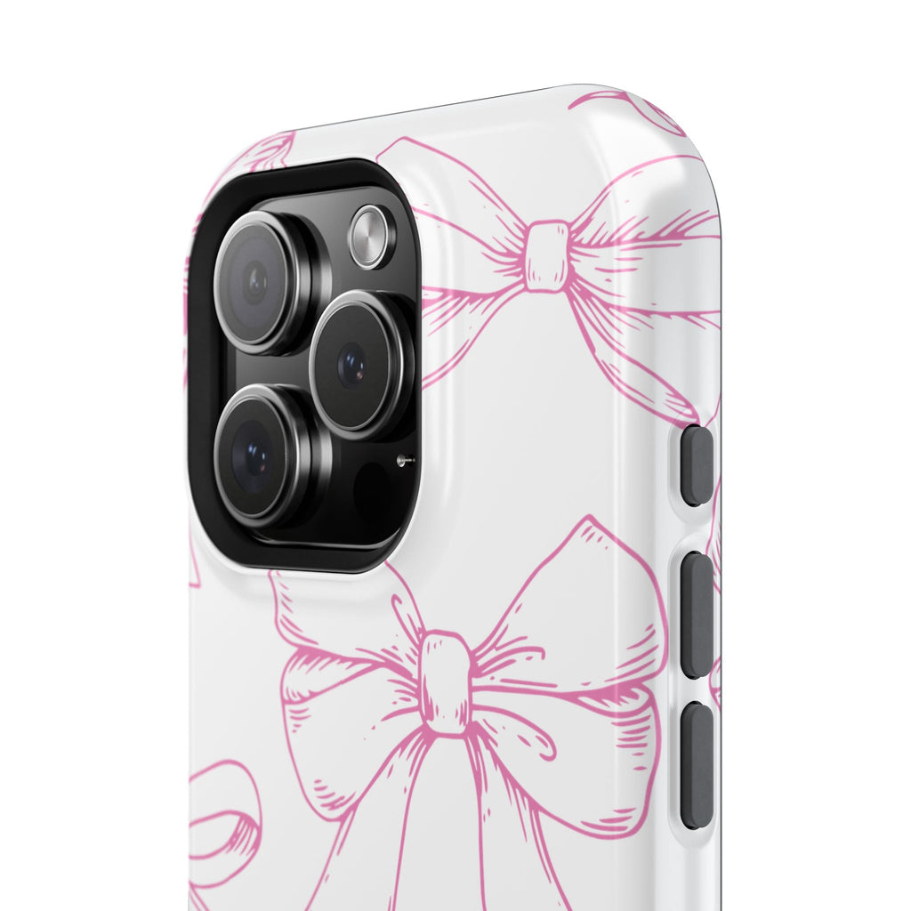 Customizable: Cute Bow Pattern Phone Case