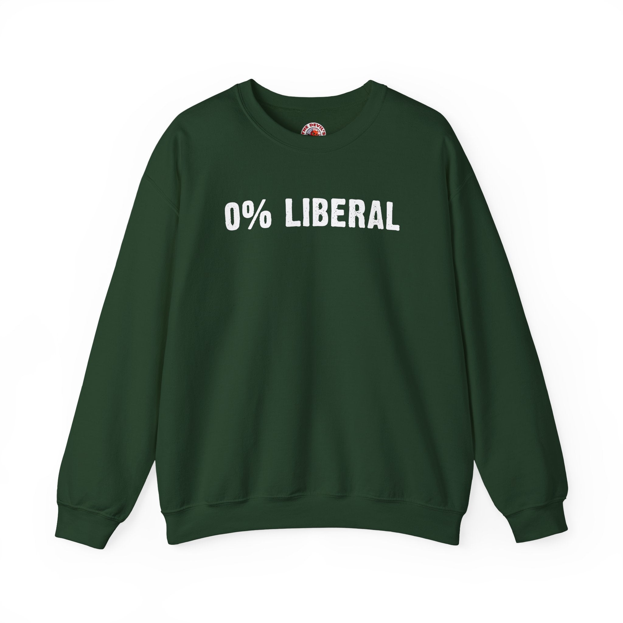 0% Liberal Crewneck Sweatshirt