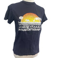 Idakoos Womens Small Lion King Themed Short Sleeve Cotton Blend Tee