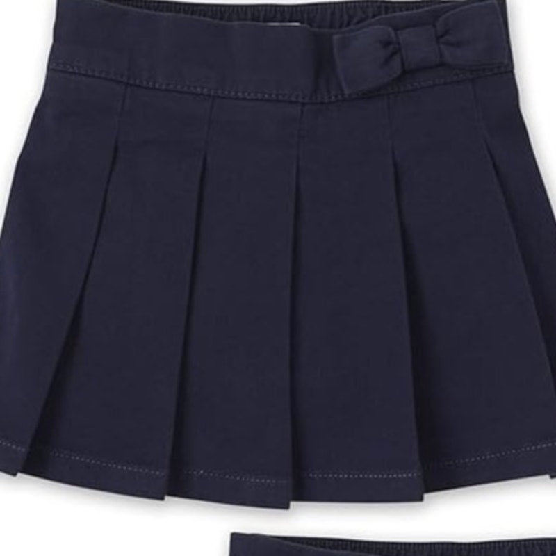 NWT New 2 Pack The Childrens Place Toddler Girls 5T Navy Uniform Pleated Skorts