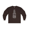 Beer Bottle of Words Long Sleeve Tee