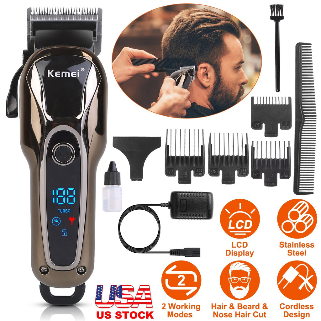 Premium Cordless Electric Hair Clipper