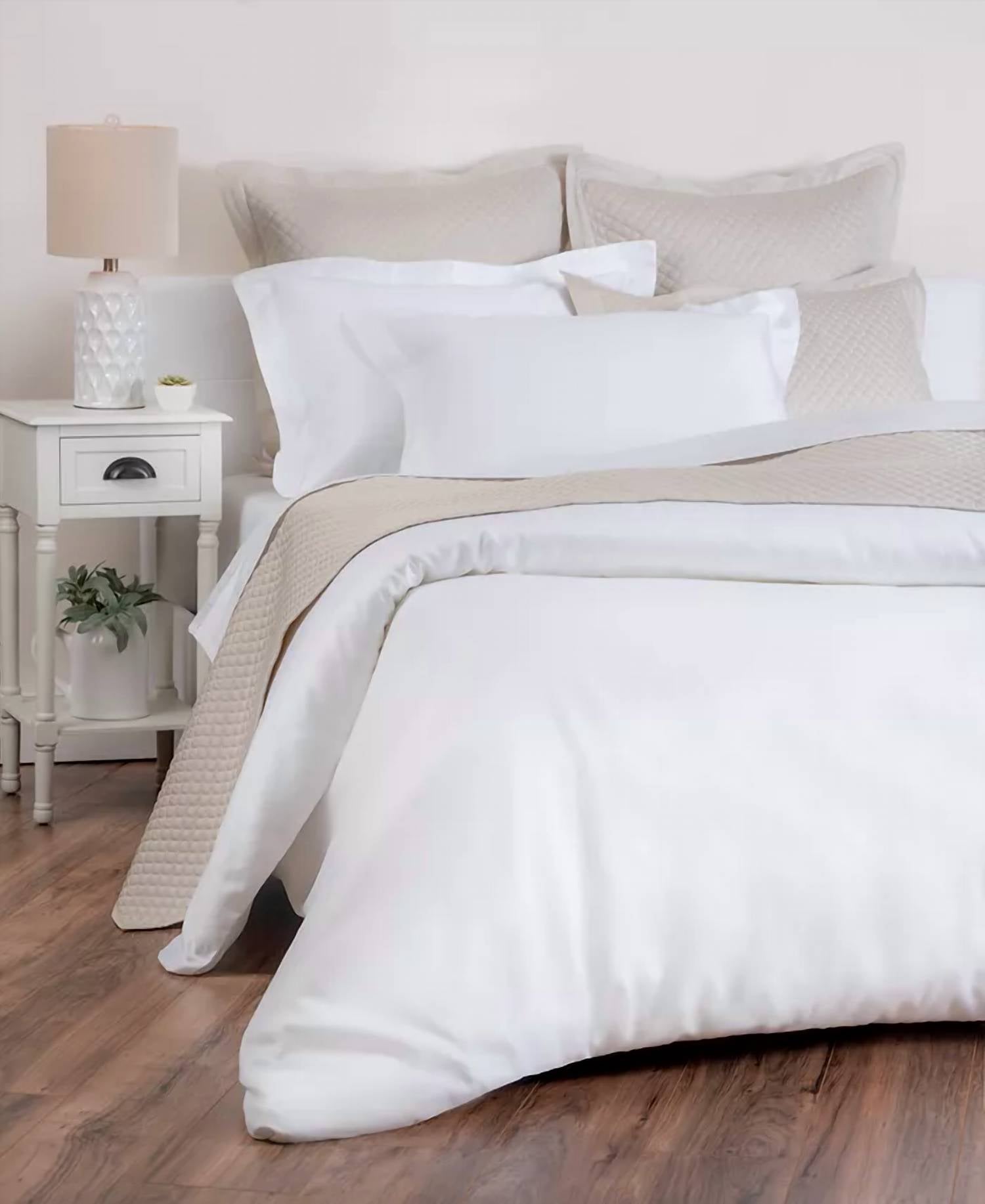 550-thread Count Cotton Duvet Cover 2-piecs E Set Twin