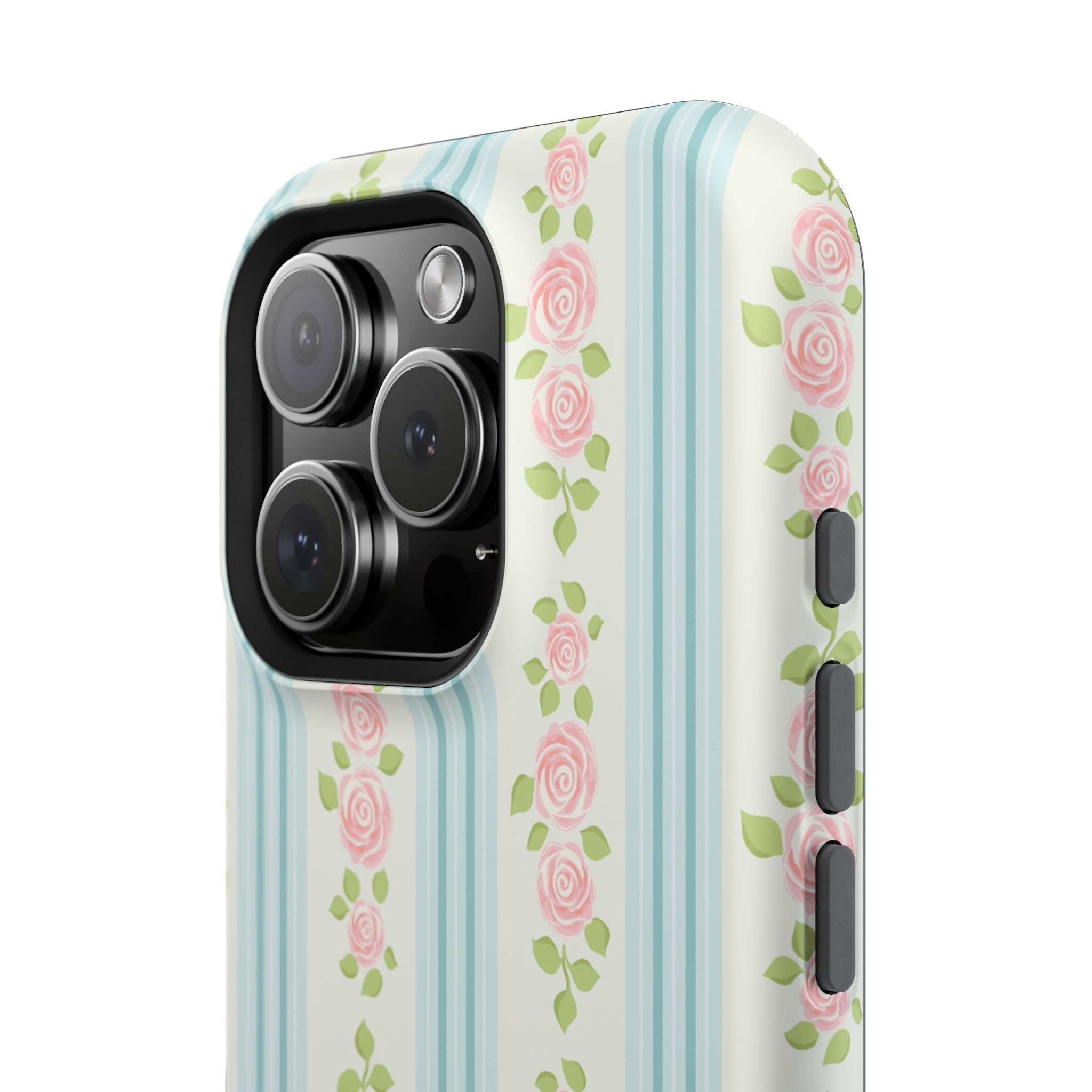 Customizable: Floral Impact-Resistant Phone Case