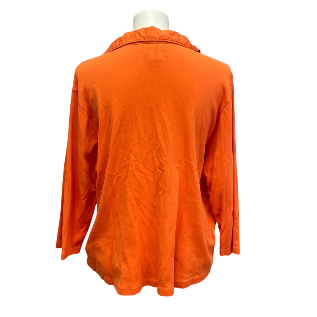 Lauren Ralph Lauren Womens Plus Size 2X 100% Cotton Long Sleeve Collared Shirt
