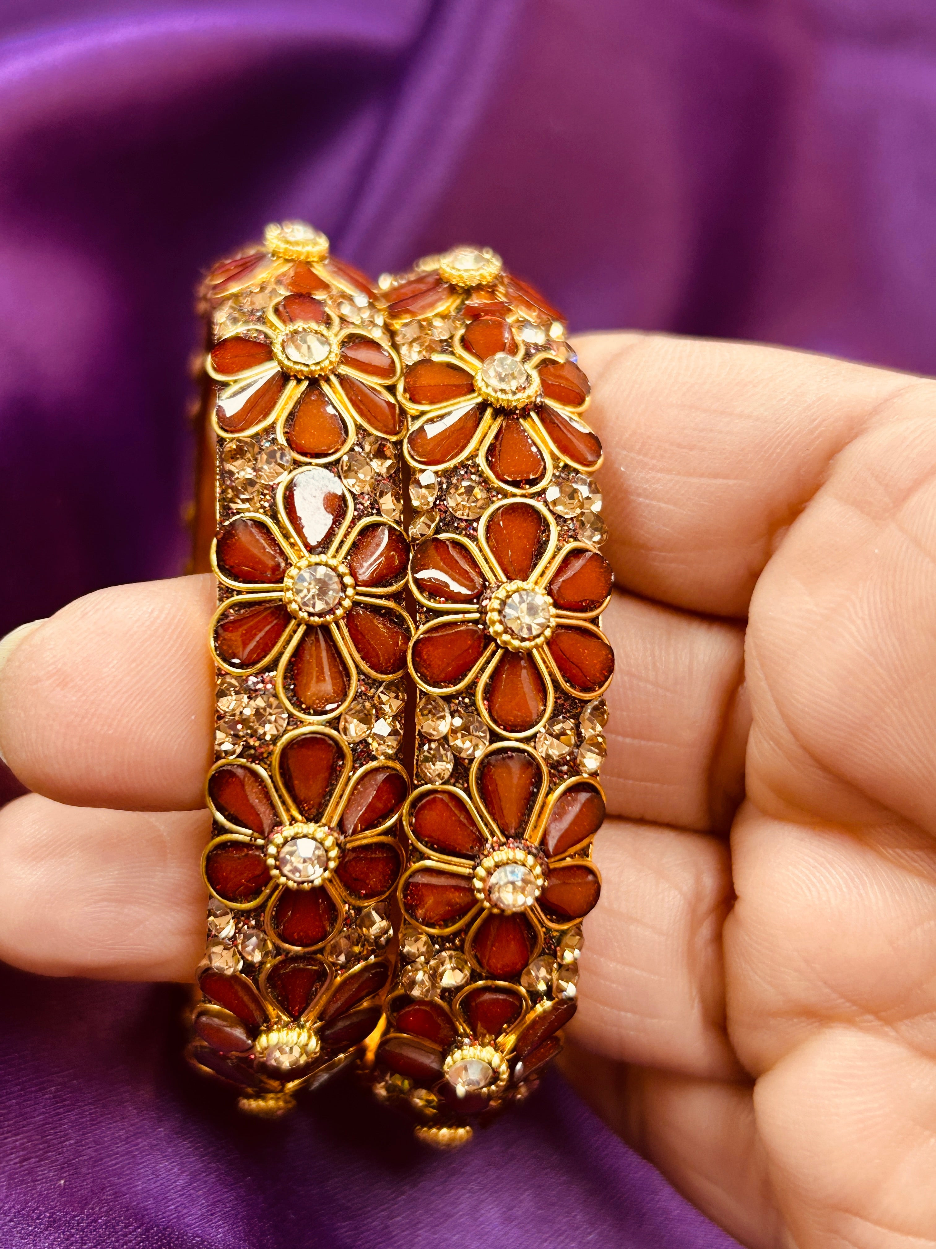 Set of 2 bangles | Size 2.4